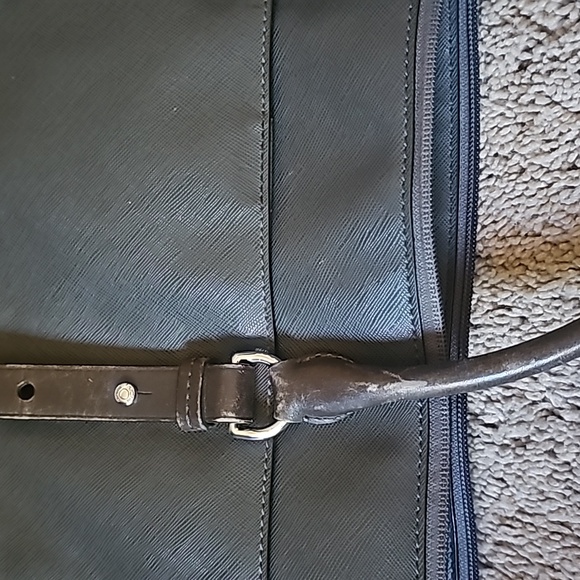 Tumi Villa Ravema Grey/Brown 15" Laptop Case Briefcase - Picture 10 of 16